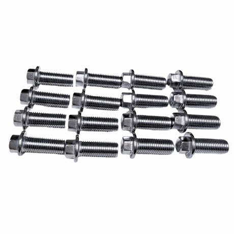 Kooks Ford 5.0L 4V Coyote Engine Header Bolt Kit (Fine Thread) QTY. 16 - 1.25 x 25mm Bolts