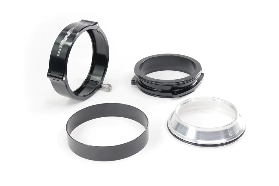 Quick Seal 4" Connector w/ Clamp for ICON 92mm Throttle Body