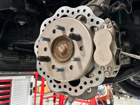 2011-2024 F-150 2WD/4WD F3 Medium Duty Front Drag Racing Brakes 6 lug 001-0329-1
