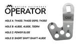 TH400 2 Speed Operator Series Billet Shifter Front Exit