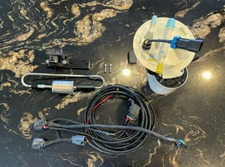 JD Performance Solutions and Injectors - Dual Fuel Pump Hat - Stage 1 Drop In Returnless Fuel Module (2015+ F150 5.0L w/ Forced Induction)