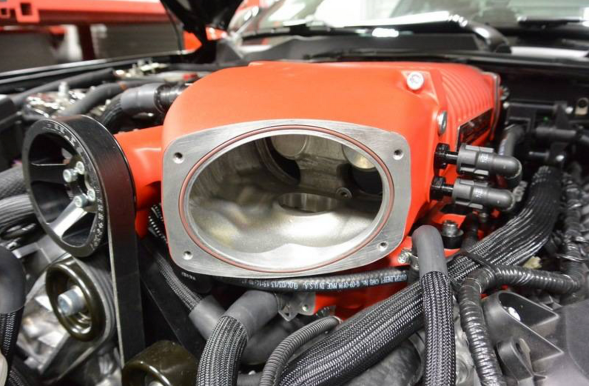 2015 - 2017 Ford F-150 / Mustang Billet 132mm Elliptical Electronic Throttle Body (2000cfm)