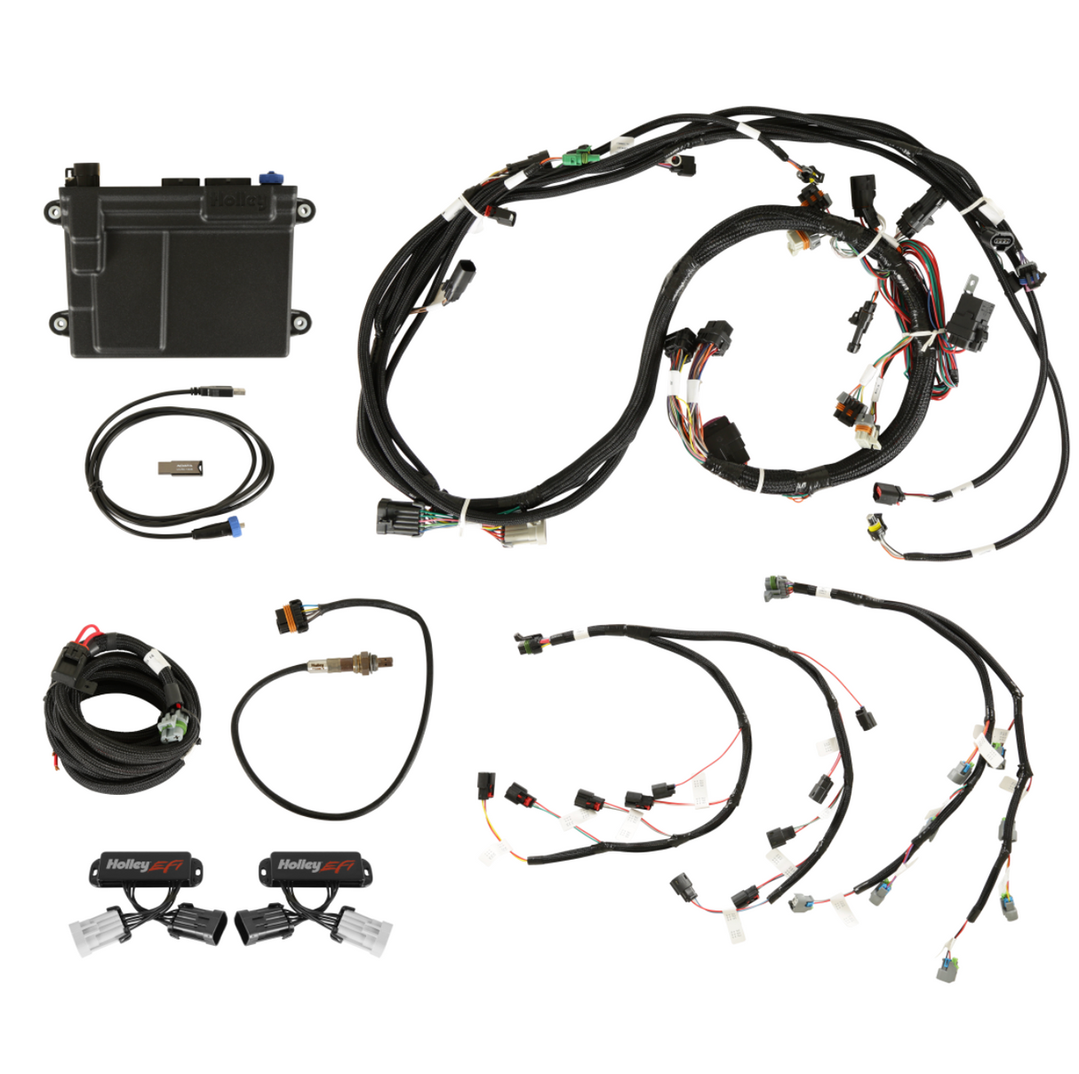 FORD COYOTE TI-VCT CAPABLE HP EFI KIT, NTK O2