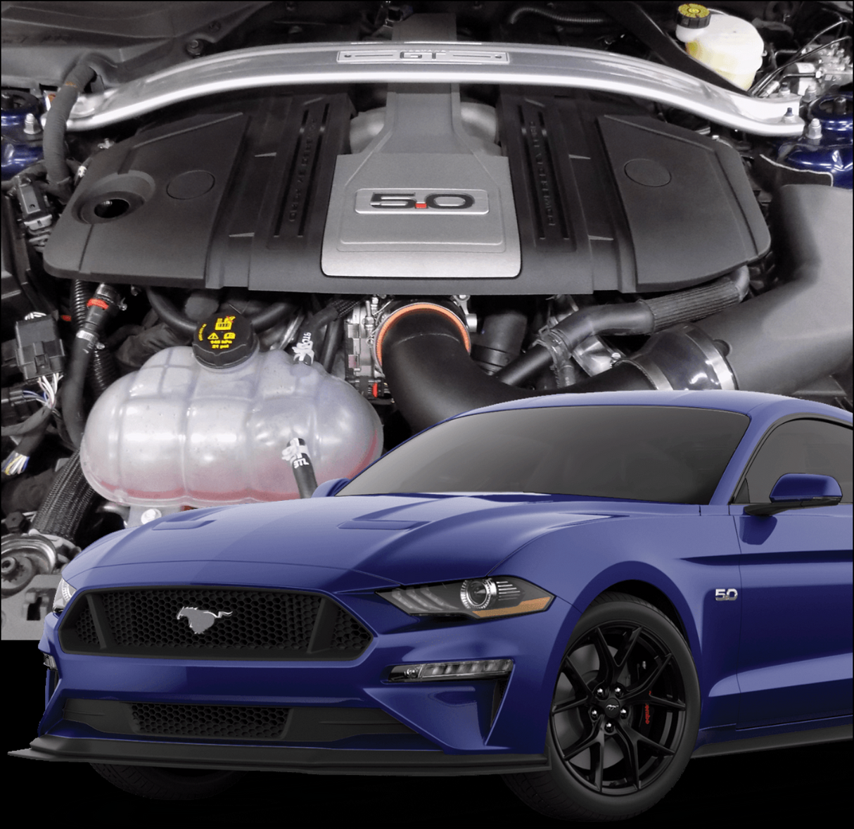 HELLION 2018+ RHD FORD MUSTANG GT STREET SLEEPER® HIDDEN TWIN TURBO SYSTEM
