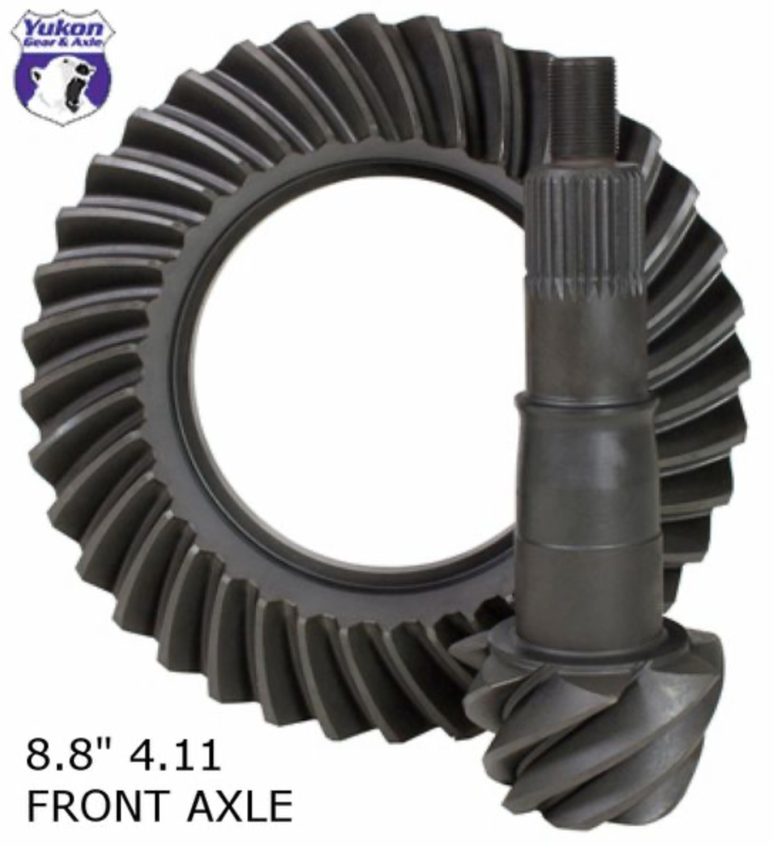 YUKON GEAR Ring & Pinion 8.8″, 4.11 ratio (Front Axle) – 2011-2023 F150