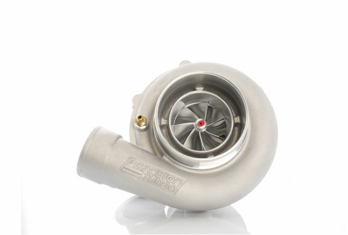 Precision Turbo Next Gen HP Cover CEA 7675 Billet 76mm 1480HP Ball Bearing T4 .96 A/R V-Band