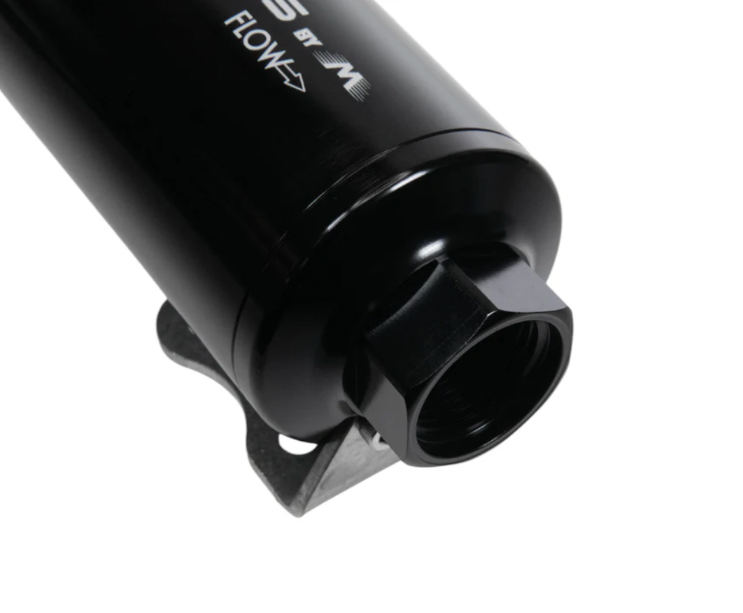 Fluidworks 12GPM 12ORB Post Fuel Filter w/ Mount (10 Micron) 27-171
