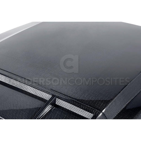 2010 - 2014 SHELBY GT500 & 2013 - 2014 MUSTANG CARBON FIBER RAM AIR COWL HOOD