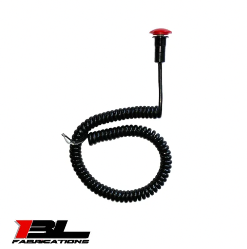 Momentary Push Button W/ Spiral Cord