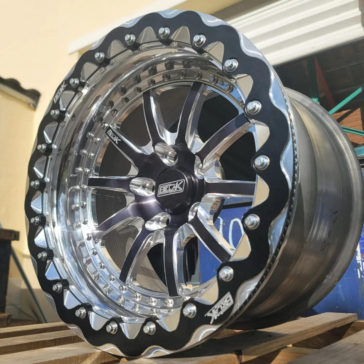 Belak 10 Spoke BEADLOCK 17"X10.5" REAR (2015-2020 MUSTANG)